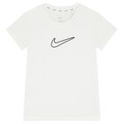 Girls White Logo T-Shirt, 2, hi-res