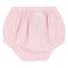 طقم فستان  للبنات باللون الأبيض والوردي للأطفال, 1, hi-res