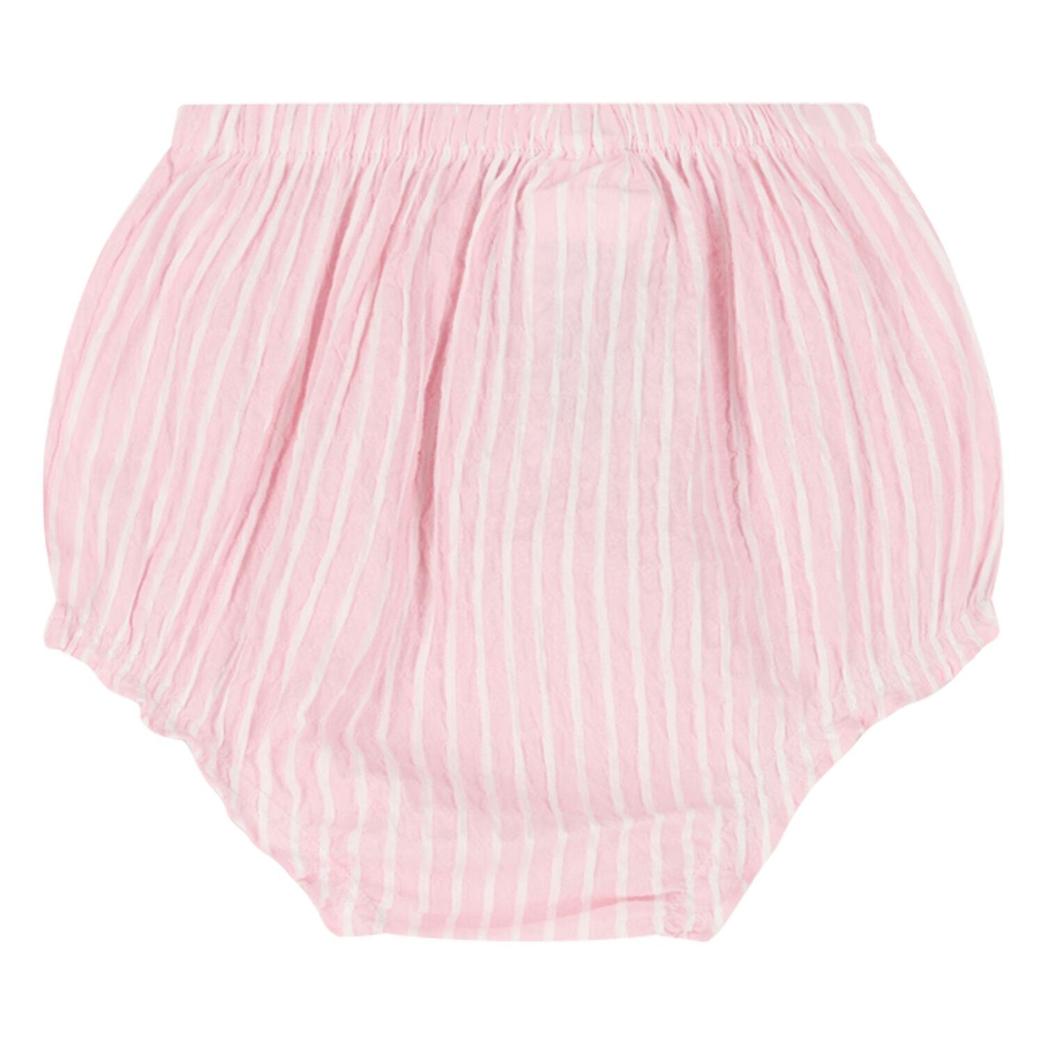 طقم فستان  للبنات باللون الأبيض والوردي للأطفال, 1, hi-res