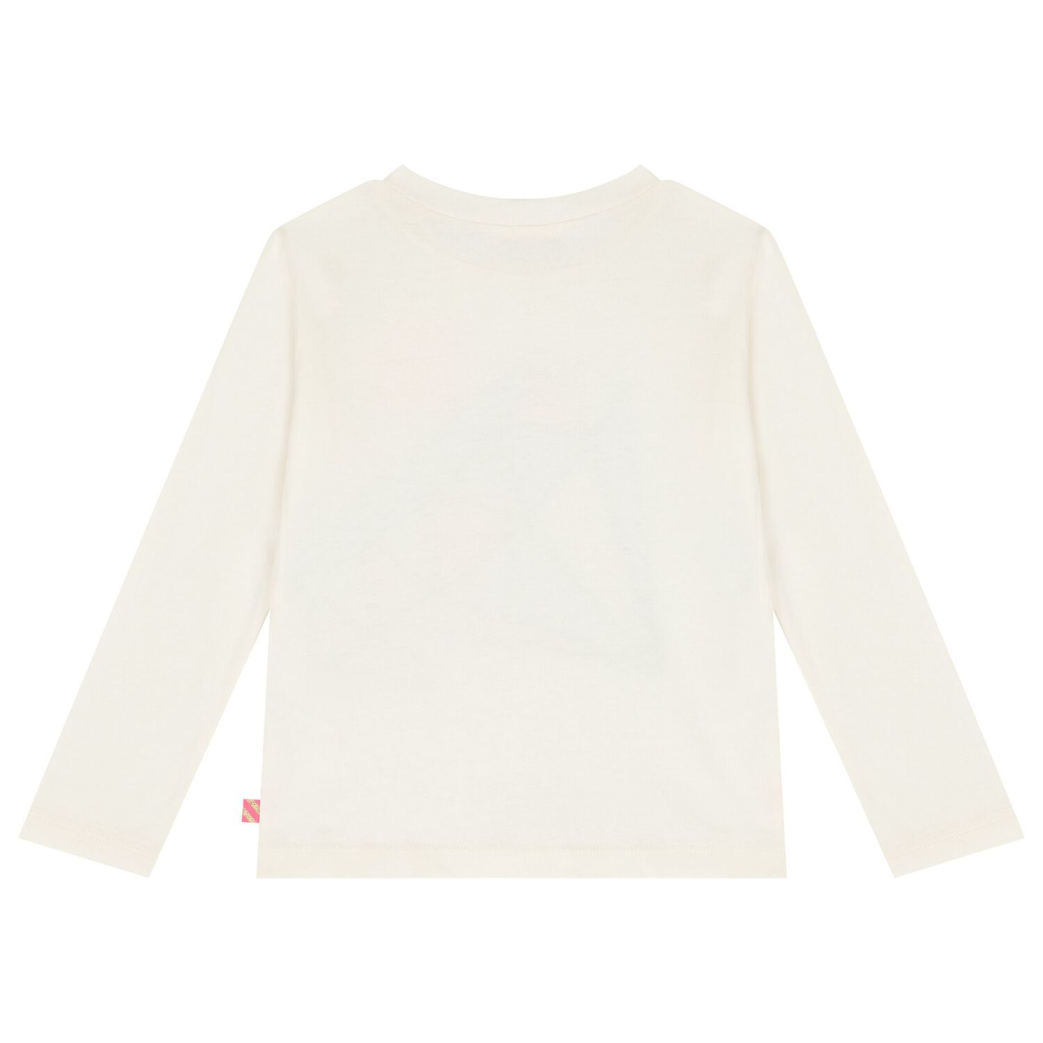 Girls Ivory Sequin Diamond Long Sleeve Top, 2, hi-res