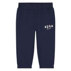 Younger Navy Blue Logo Tracksuit, 2, hi-res