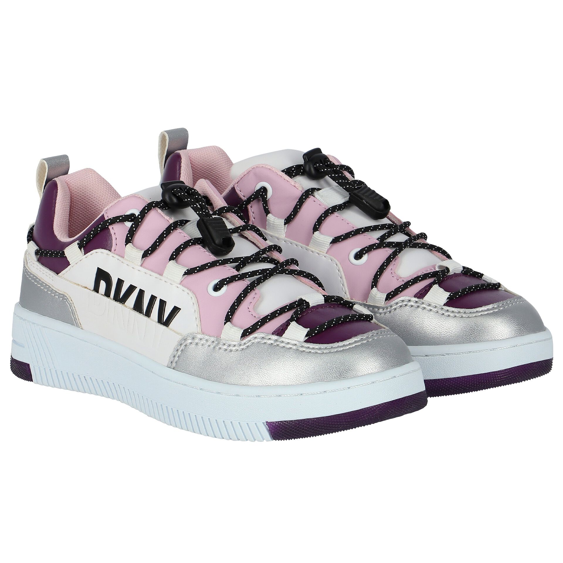Pink dkny hotsell trainers
