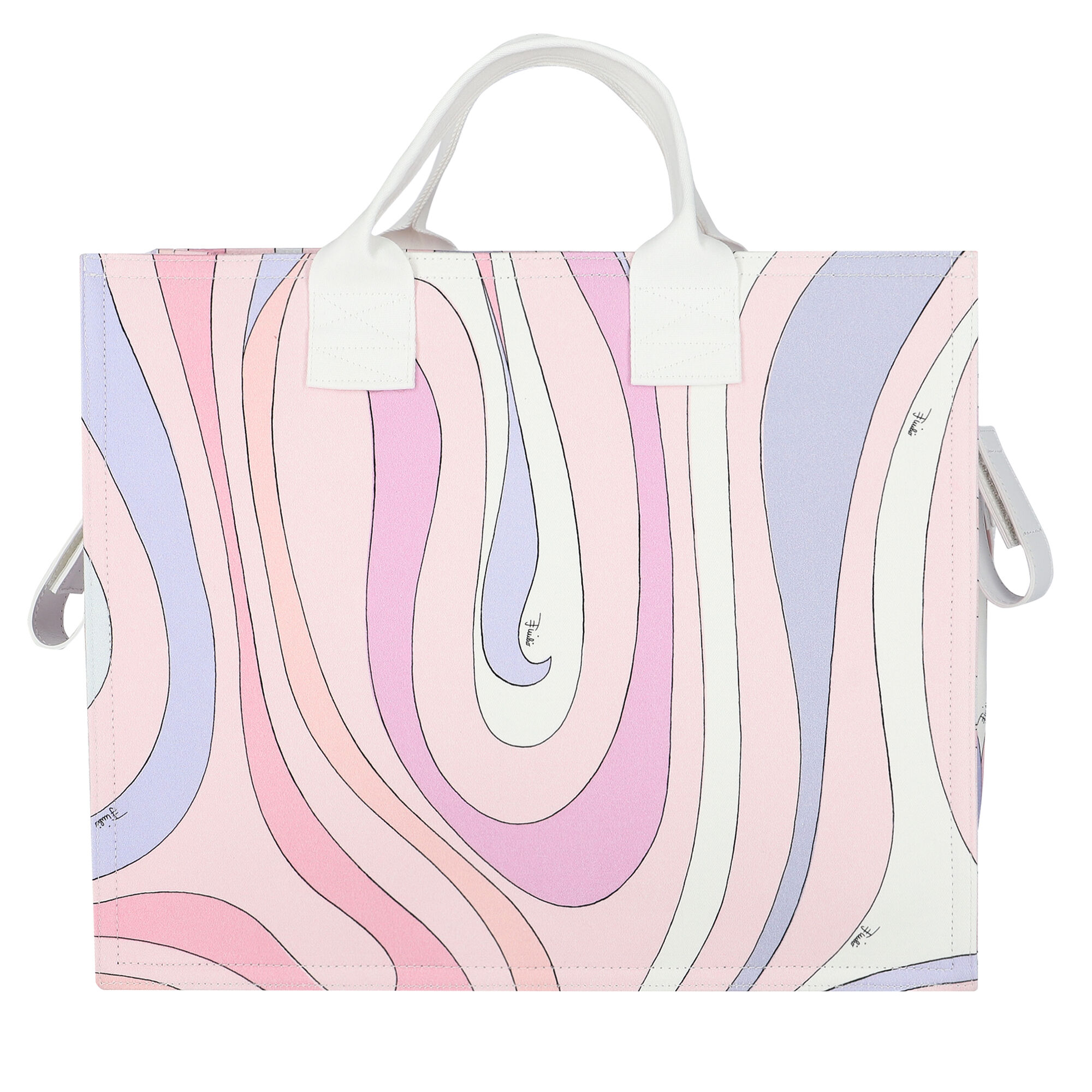 Emilio Pucci Pink Marmo Baby Changing Bag | Junior Couture USA