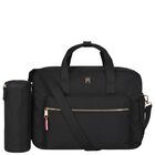 Black Logo Baby Changing Bag ( 37cm ), 2, hi-res