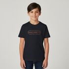 Boys Navy Blue Logo T-Shirt, 1, hi-res
