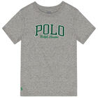 تيشيرت بالشعار باللون الرمادى للاولاد, 1, hi-res