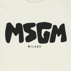 تيشيرت بالشعار باللون العاجى للاولاد, 1, hi-res