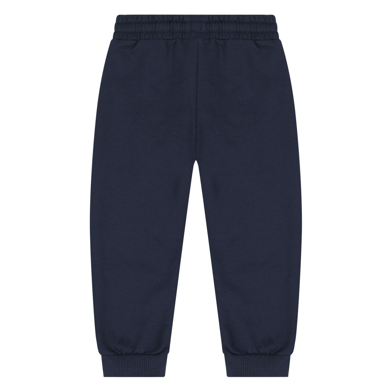 Younger Boys White, Beige & Navy Blue Tracksuit ( 3 Piece ), 2, hi-res