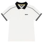 Boys White & Black Logo Shorts Set, 1, hi-res