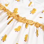 فستان بنات باللون الأبيض والأصفر, 1, hi-res