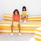 Boys Orange Logo T-Shirt, 3, hi-res