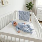 Baby Boys Blue & White Babygrow Gift Set, 1, hi-res