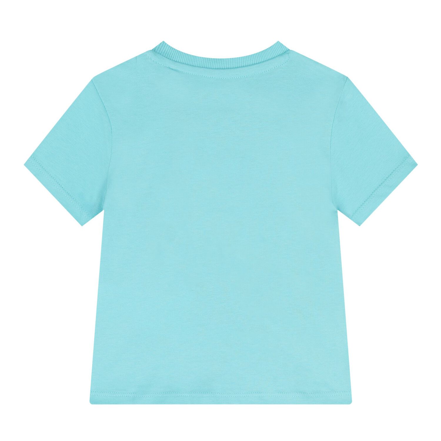 Baby Boys Blue Teddy Bear Logo Shorts Set, 1, hi-res