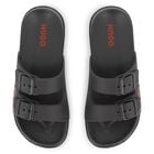 Boys Black Logo Sliders, 1, hi-res