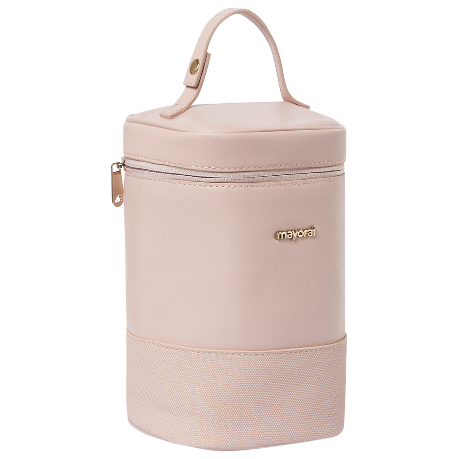 Pink Insulated Bottle Bag, 3, hi-res