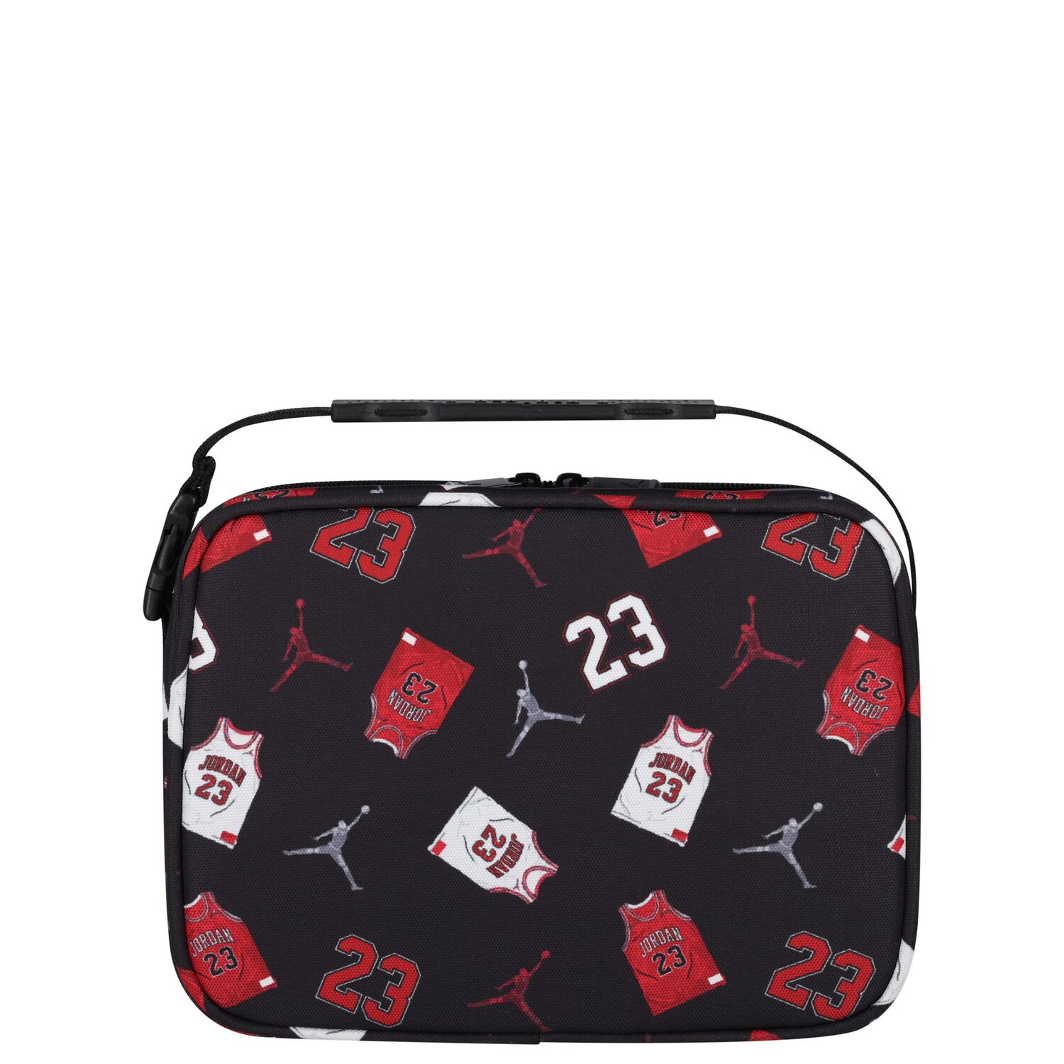 Black Jordan Logo Lunch Bag, 2, hi-res image number null