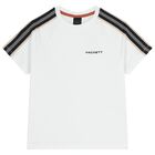 Boys White Logo T-Shirt, 2, hi-res