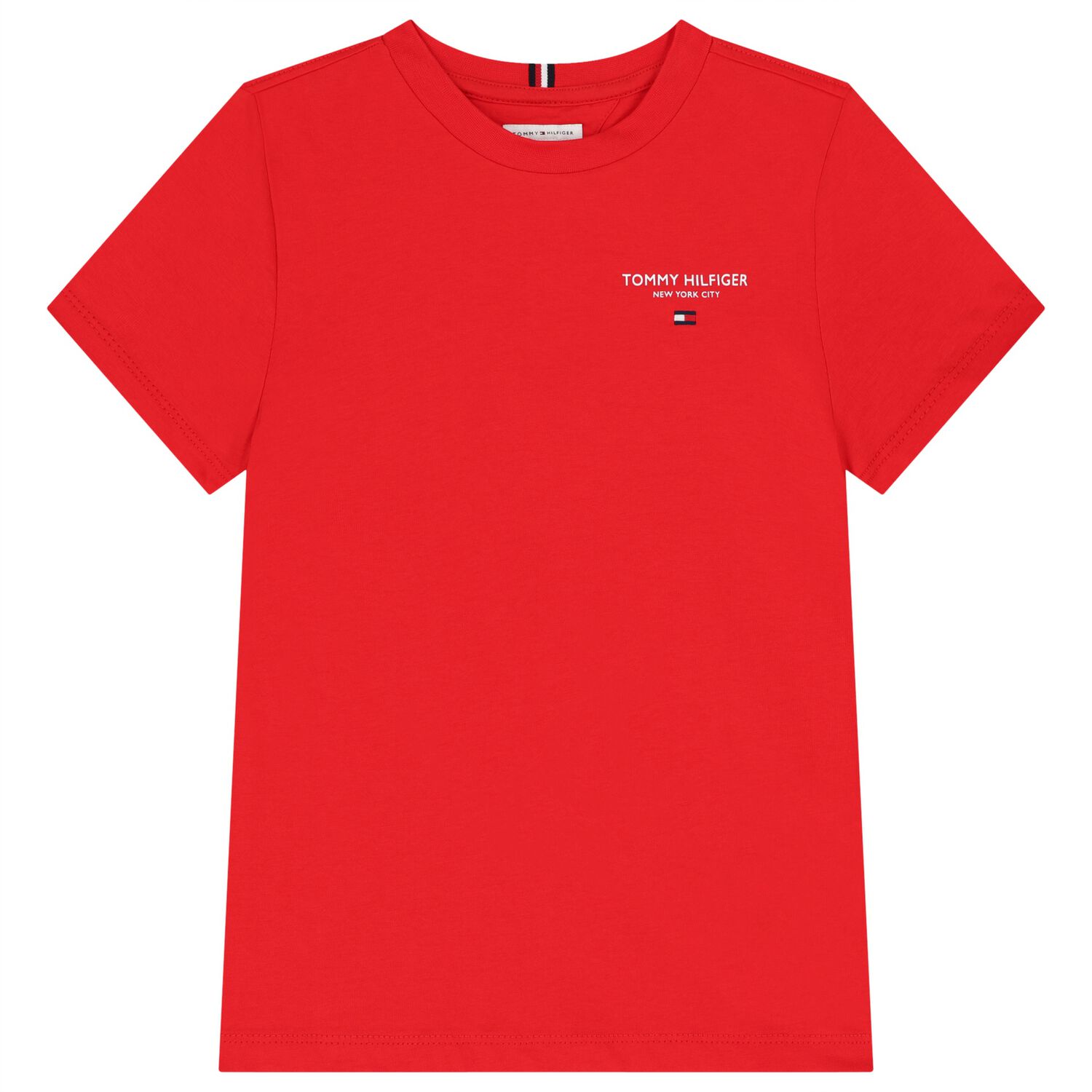 Boys Red Logo T-Shirt, 2, hi-res
