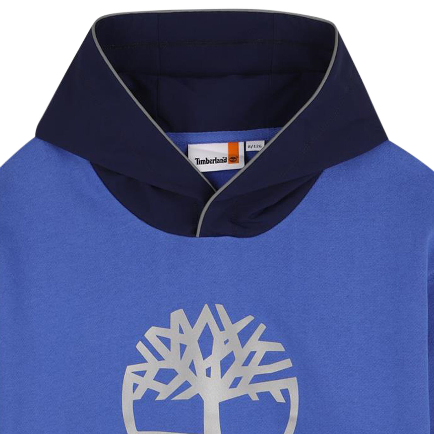 Boys Blue Logo Hooded Top, 1, hi-res image number null