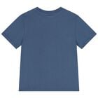 Boys Blue Whale T-Shirt, 1, hi-res