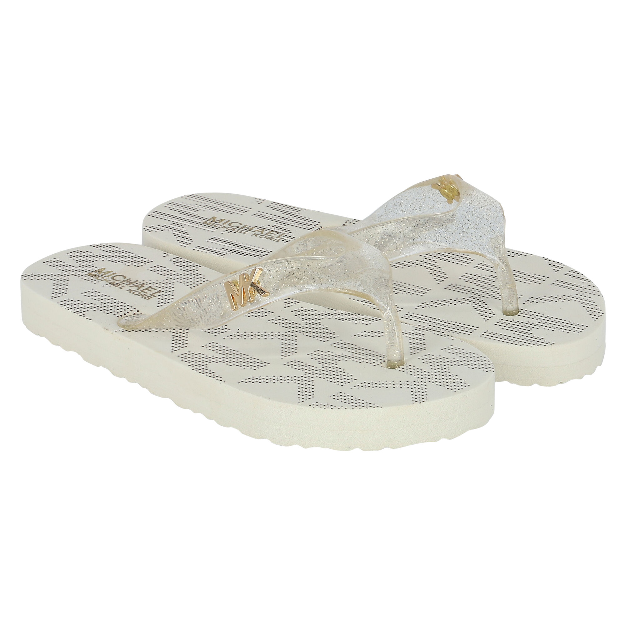 Michael kors sales girls flip flops