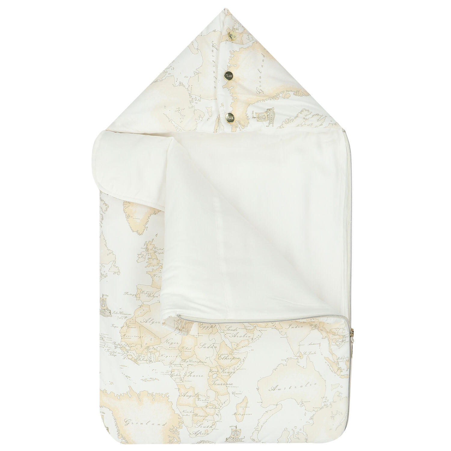 Beige & Ivory Geo Map Baby Nest, 4, hi-res image number null