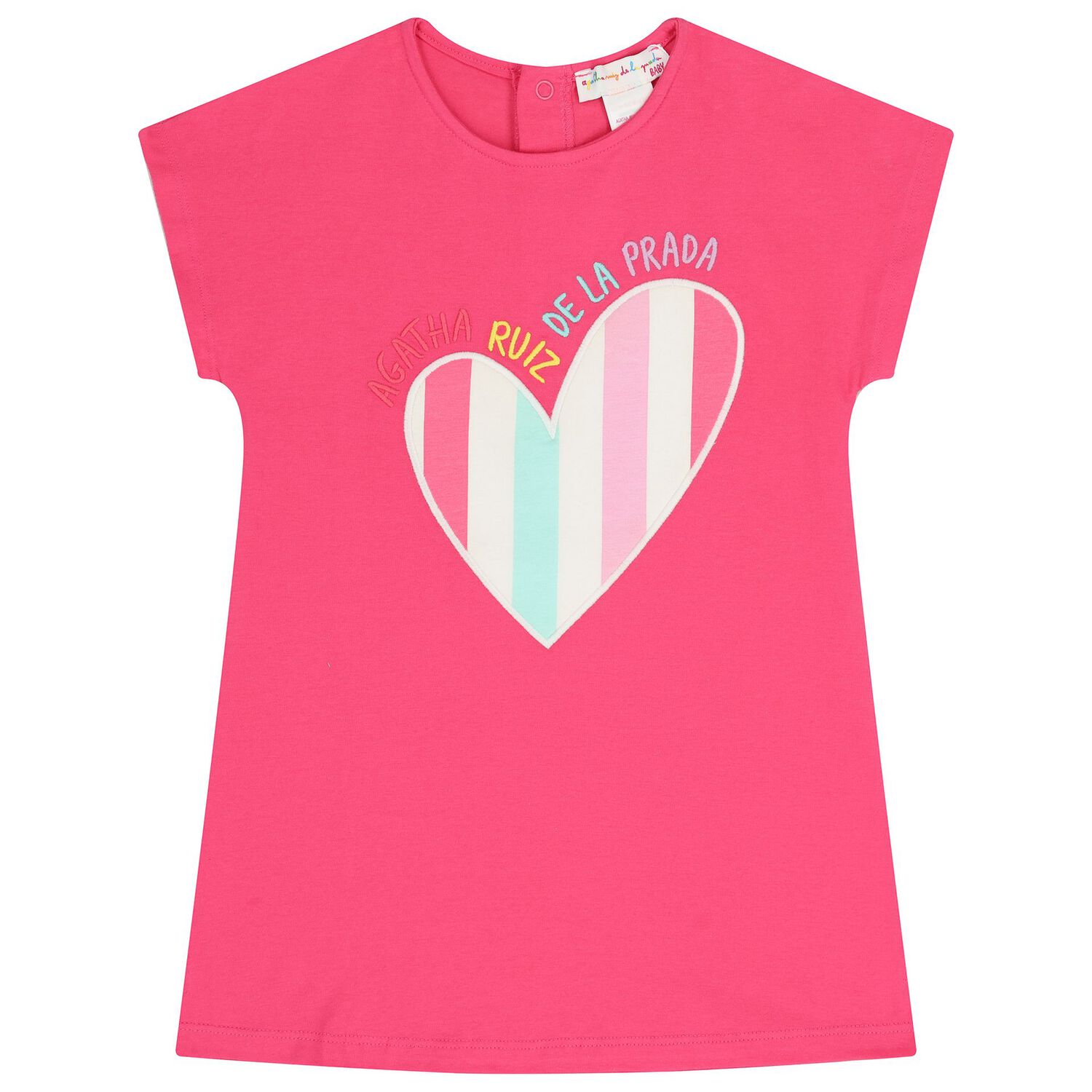 طقم ليجنز مخطط باللونين الوردي والأزرق الفاتح للبنات, 1, hi-res