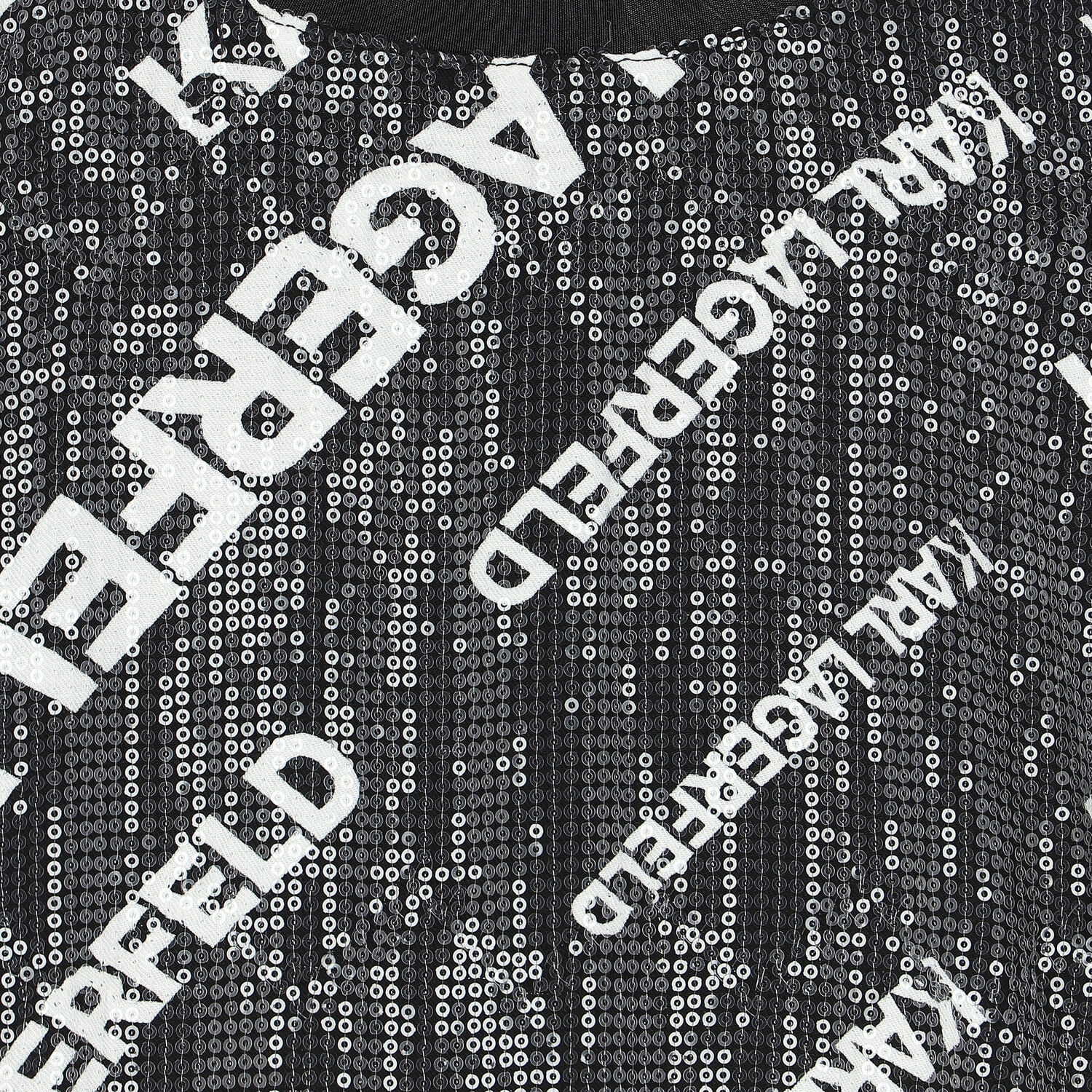 فستان ترتر بالشعارباللون الأسود والأبيض, 1, hi-res