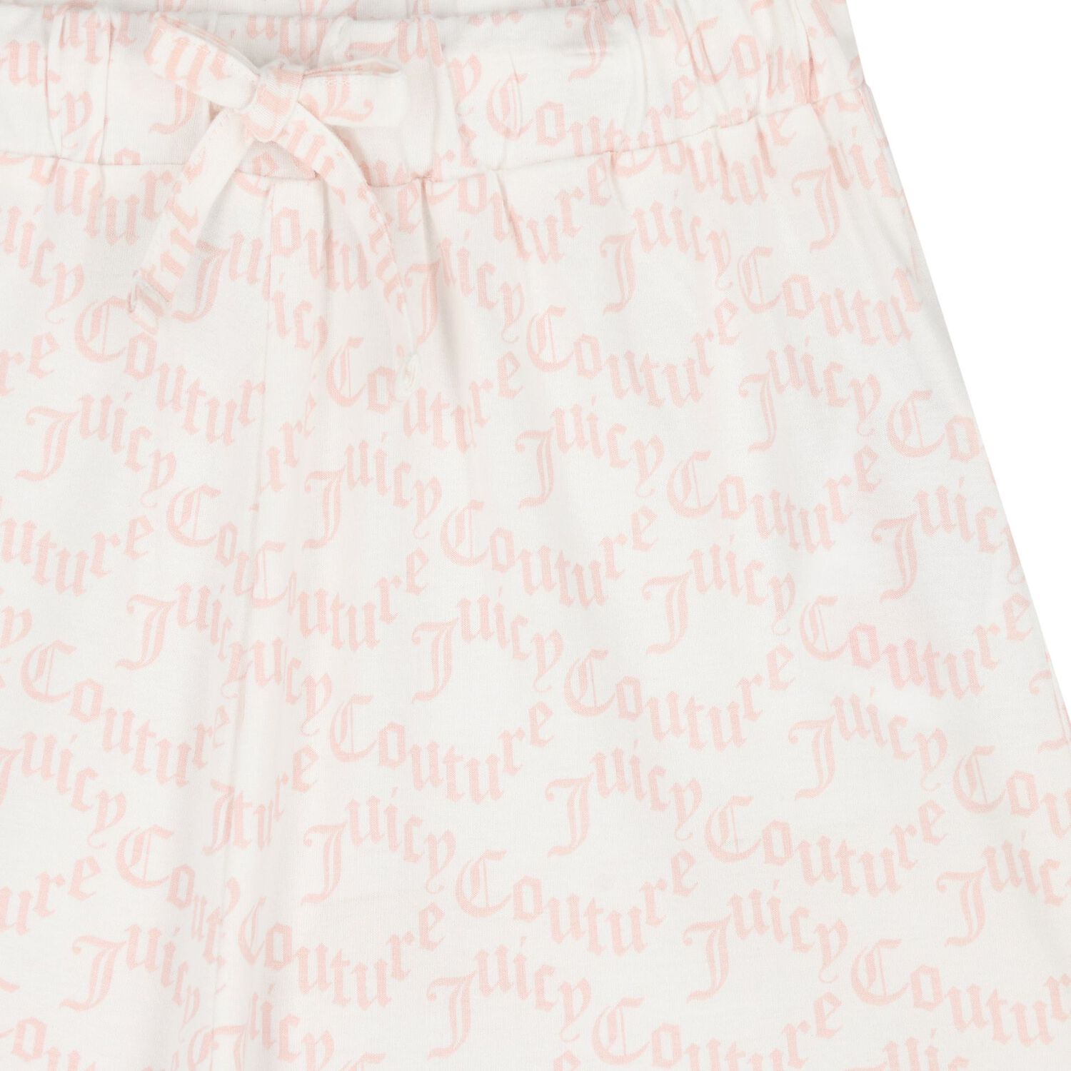 Girls Pink & Ivory Glittery Logo Shorts Set, 1, hi-res