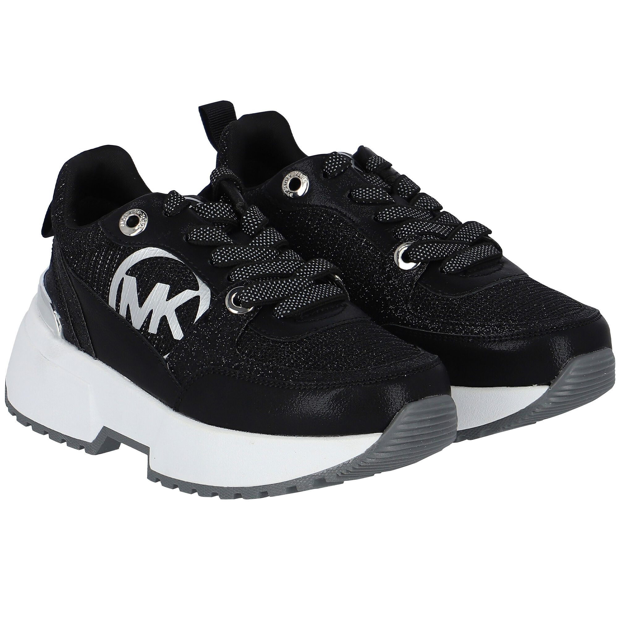 Mk black trainers deals