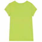 Girls Green Logo T-Shirt, 1, hi-res