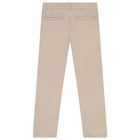 Boys Beige Trousers, 1, hi-res