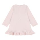 Baby Girls Pink Teddy Bear Dress, 2, hi-res