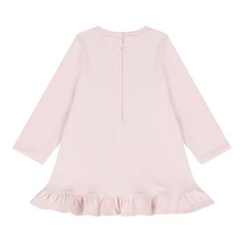 Baby Girls Pink Teddy Bear Dress