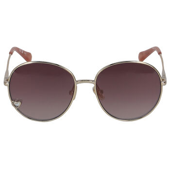 Girls Gold Aviator Sunglasses