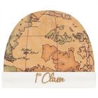 Ivory & Beige Geo Map Babygrow Gift Set, 2, hi-res