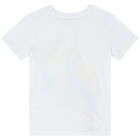 Girls White Bird T-Shirt, 1, hi-res