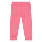 Younger Girls Pink Teddy Bear Tracksuit, 1, hi-res