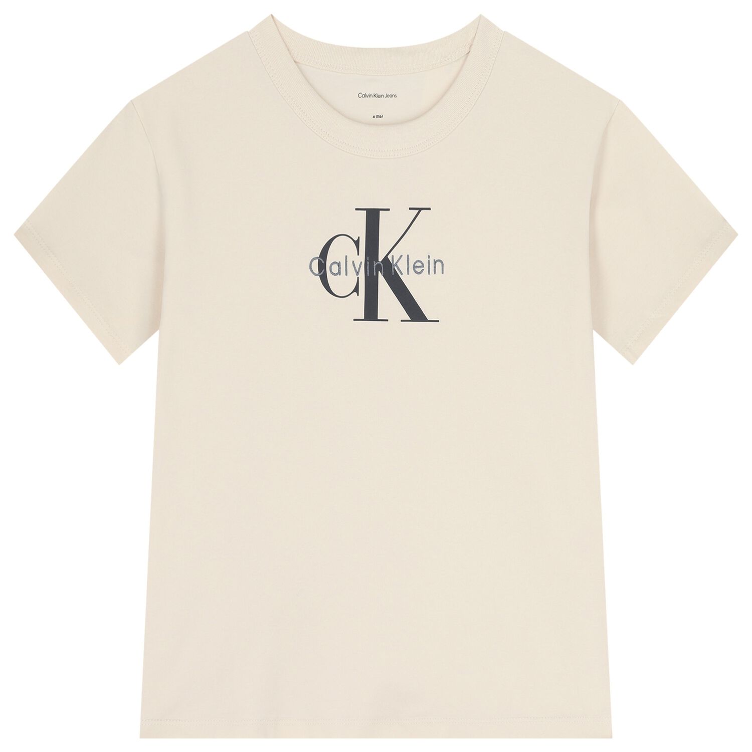 Boys Ivory Logo T-Shirt, 2, hi-res