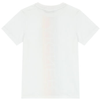 Boys White Logo T-Shirt