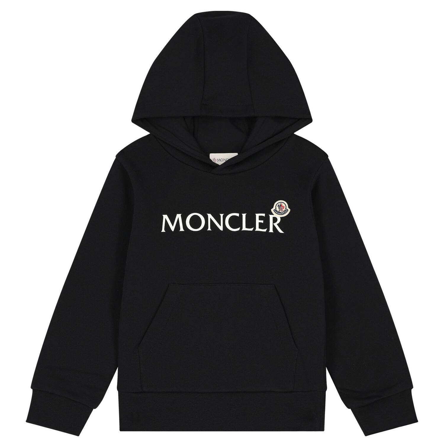 Boys Black Logo Sweatshirt, 1, hi-res image number null