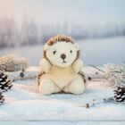 Palm Pals Beige Hedgie Hedgehog Soft Toy ( 14CM ), 1, hi-res