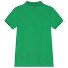 Boys Green Logo Polo Shirt, 2, hi-res