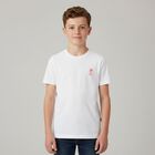 Boys White Logo T-Shirt, 1, hi-res