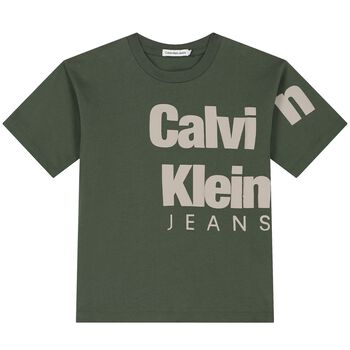 Boys Green Logo T-Shirt