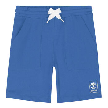 Boys Blue Logo Shorts