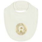 مريلة بالشعار باللون العاجى والذهبى, 1, hi-res