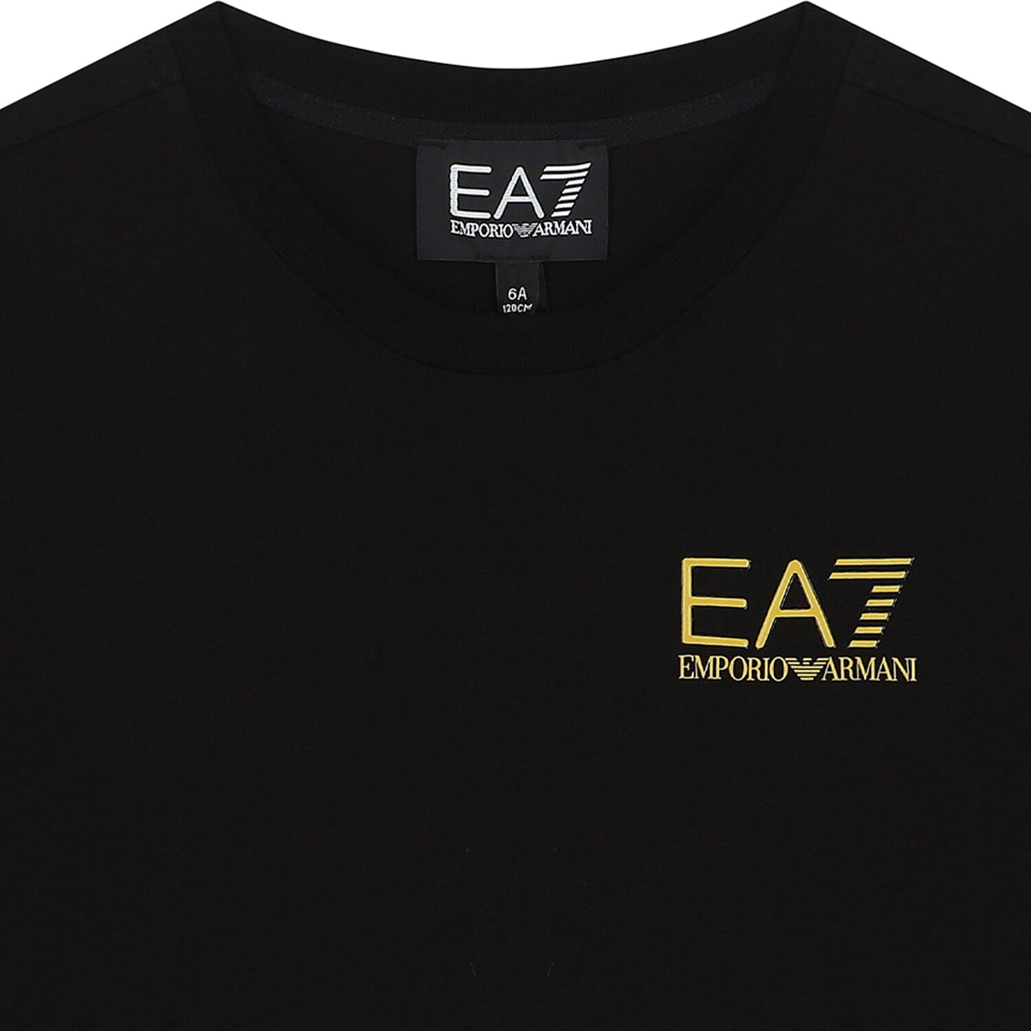 تيشيرت بالشعار باللون الاسود للاولاد , 1, hi-res