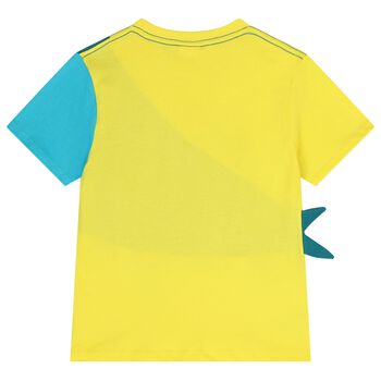 Boys Yellow Shark T-Shirt