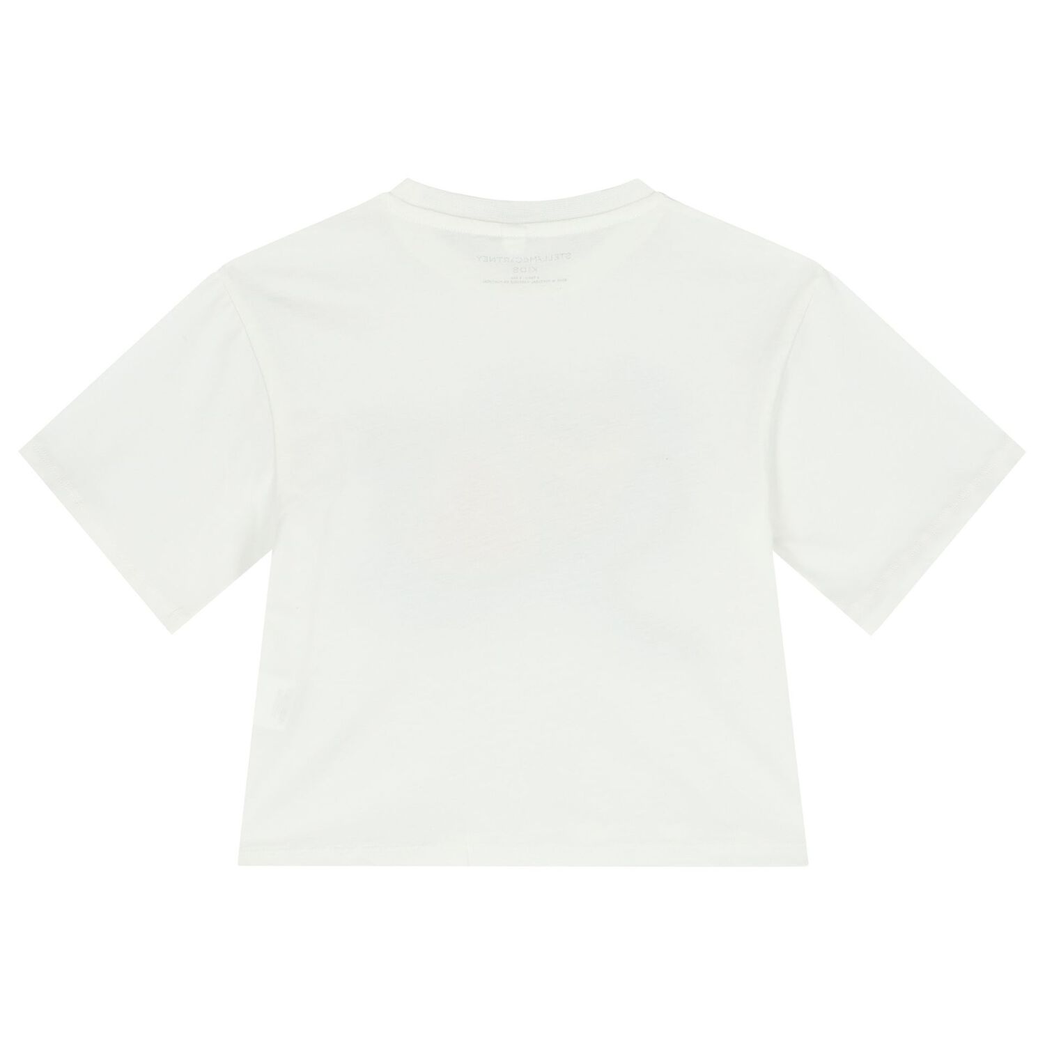 Girls Ivory Heart T-Shirt, 1, hi-res
